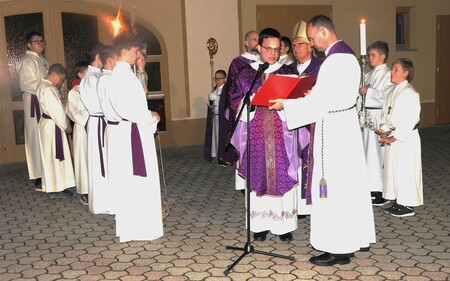 Cerkljanski župnik Martin Leban je izrekel zahvalo vsem, ki so pripomogli k uspešni izvedbi del.